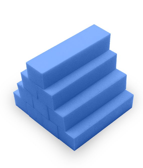 10pcs buffer mattoncino blu