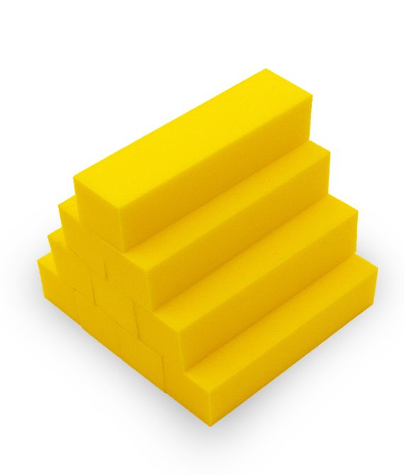 10pcs buffer mattoncino giallo