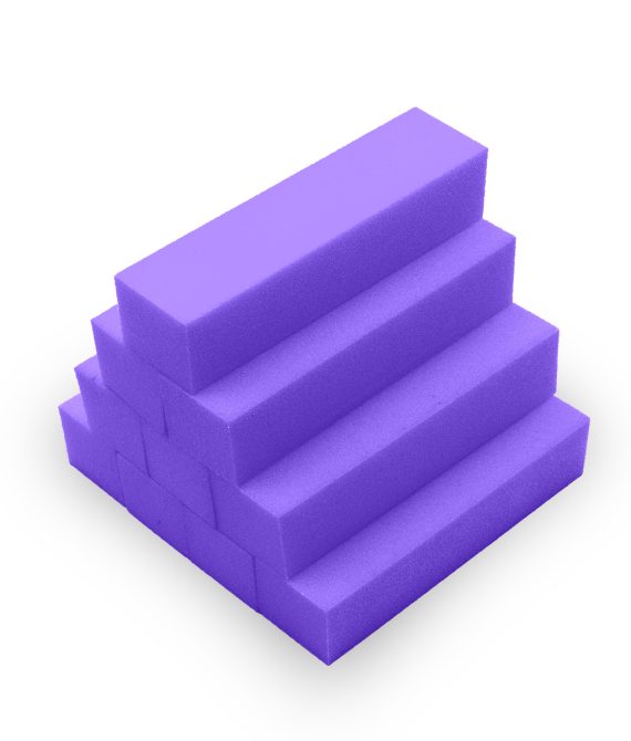 10pcs buffer mattoncino viola