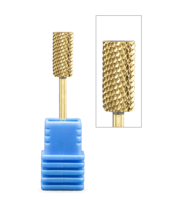 ORO-112 Punta Placcata oro carbide a Cilindro