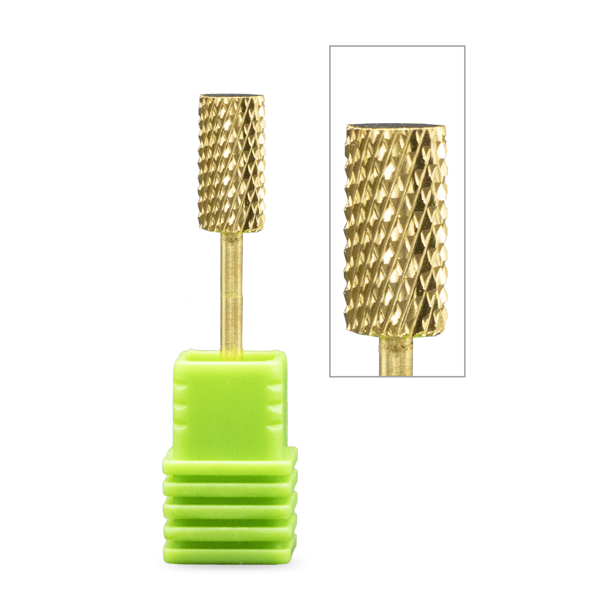 ORO-115 Punta Placcata oro carbide a Cilindro