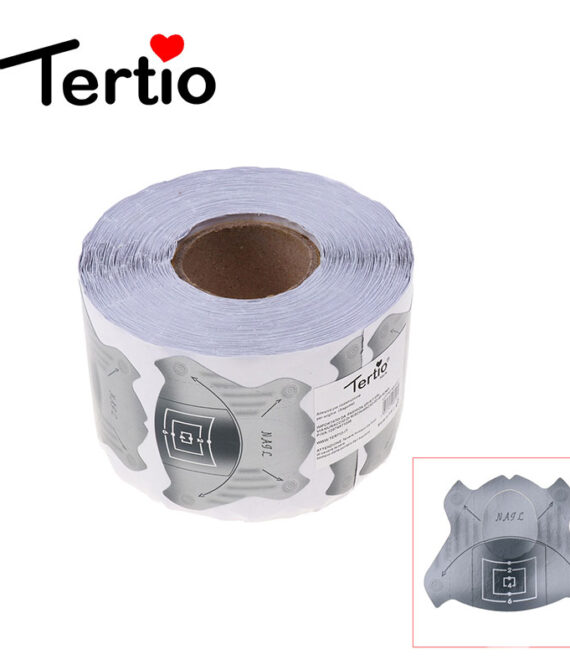 Sagome cartine grigio per allungamento unghie