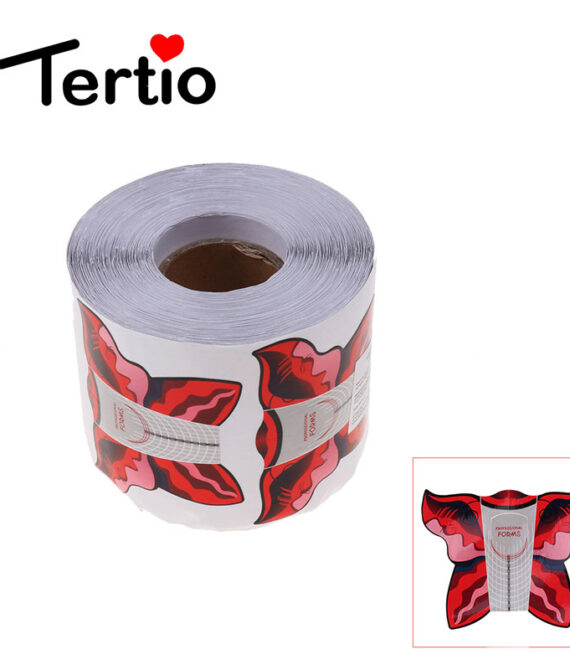 Sagome cartine farfalla per allungamento unghie