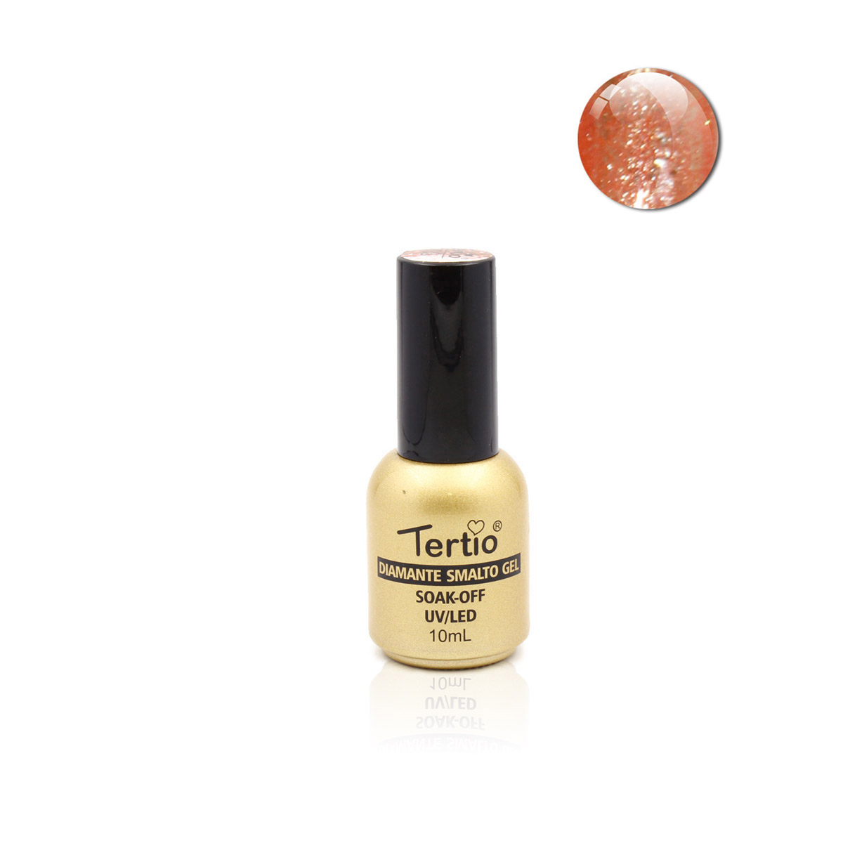 Semipermanente diamante 12| arancio salmone fine
