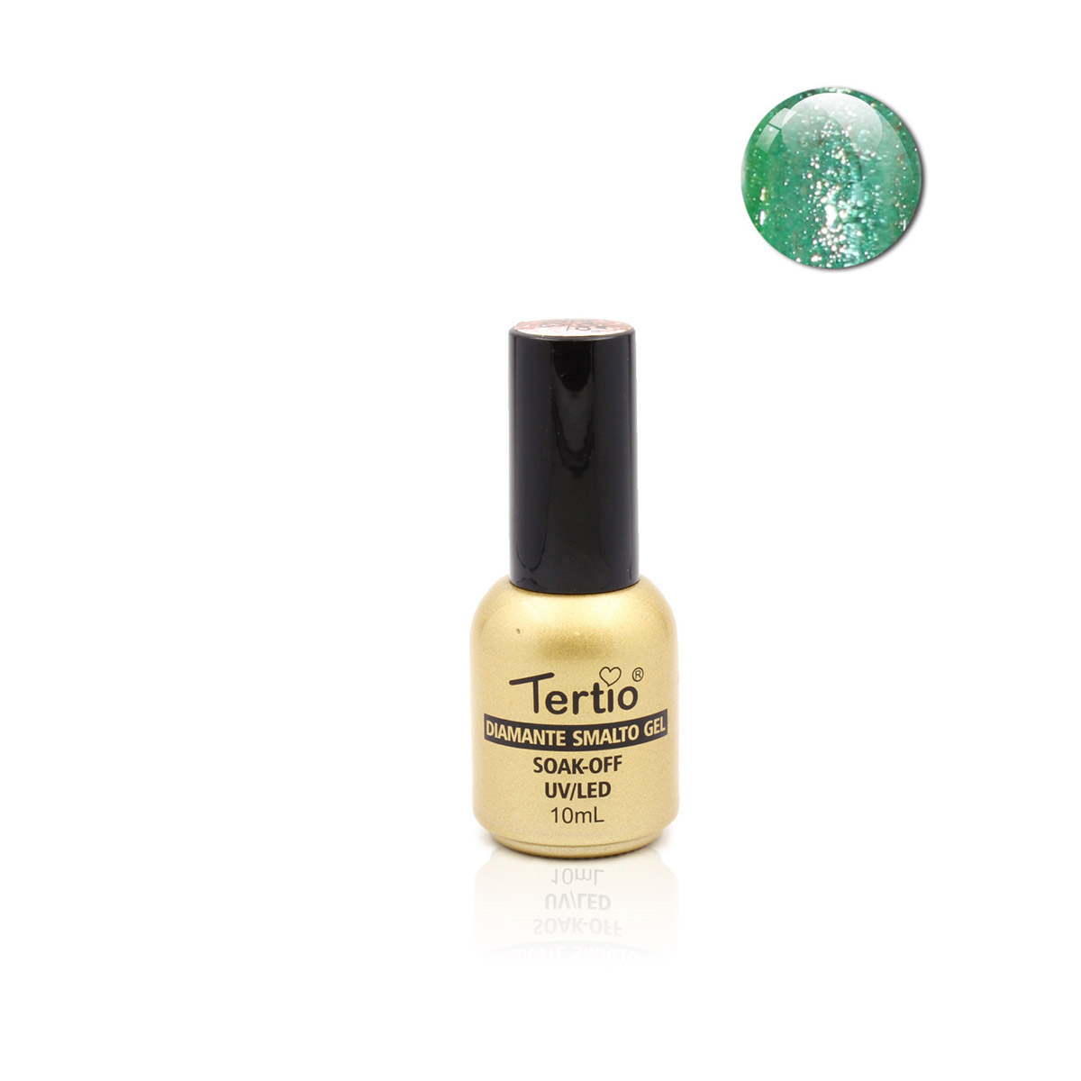 Semipermanente diamante 14| verde chiaro fine