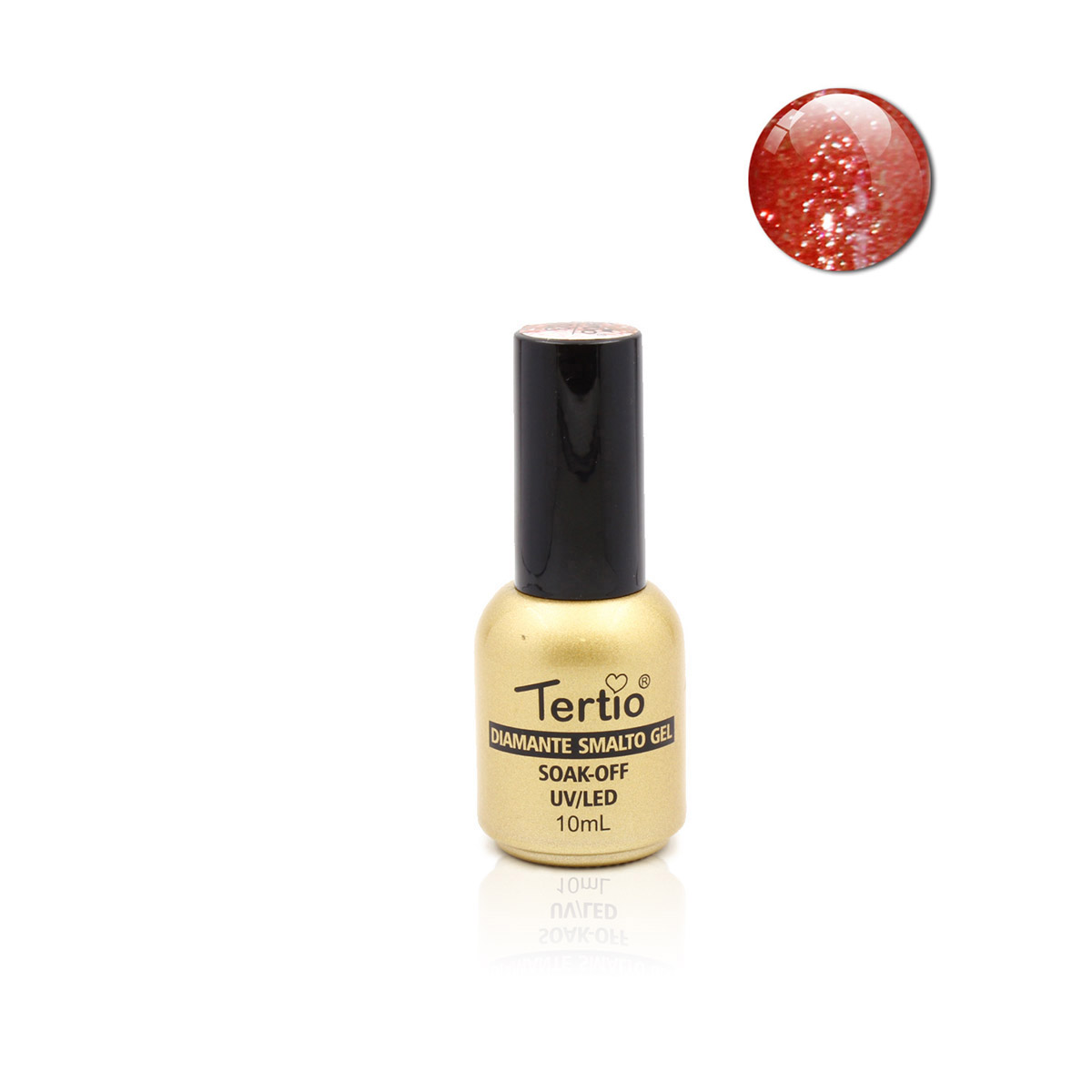 Semipermanente diamante 18| rosso fine
