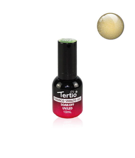 Semipermanente Termico , arancio glitter – 35