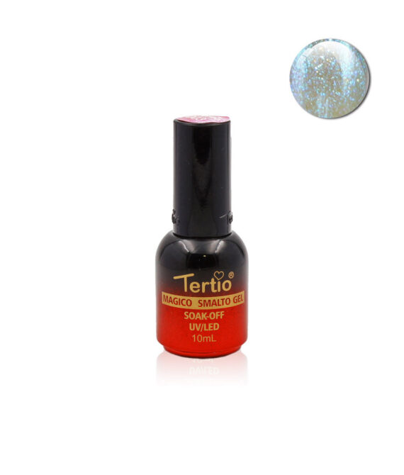 Semipermanente magico glitterato , bianco glitter – 26