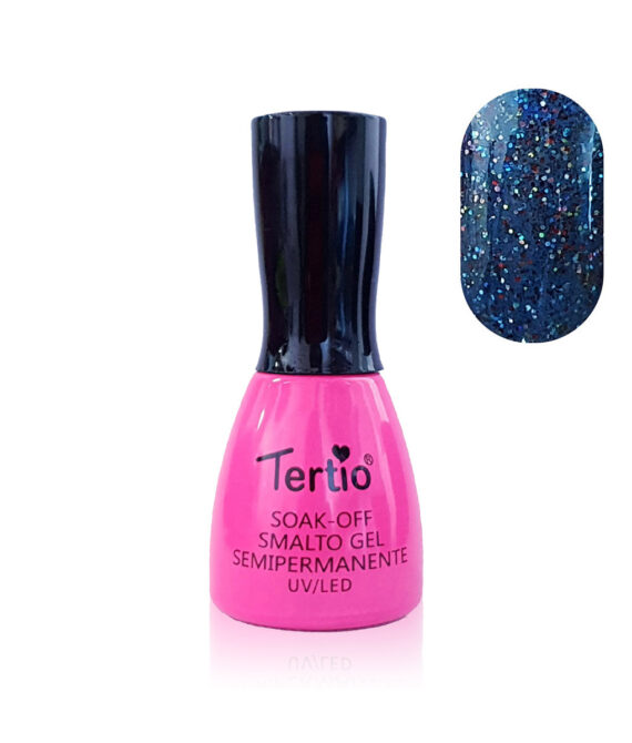 Semipermanente Mini Pink blu glitter – 115