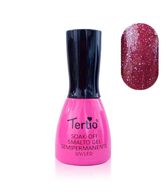 Semipermanente Mini Pink viola glitter – 116
