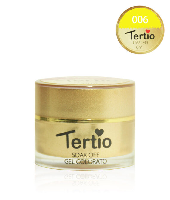 Gel colore semipermanente in barattolino oro 6ml NR.6