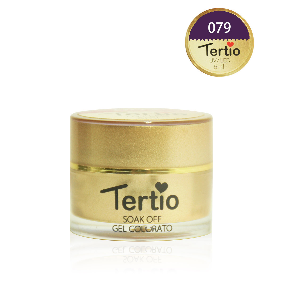 Gel colore semipermanente in barattolino oro 6ml NR.79