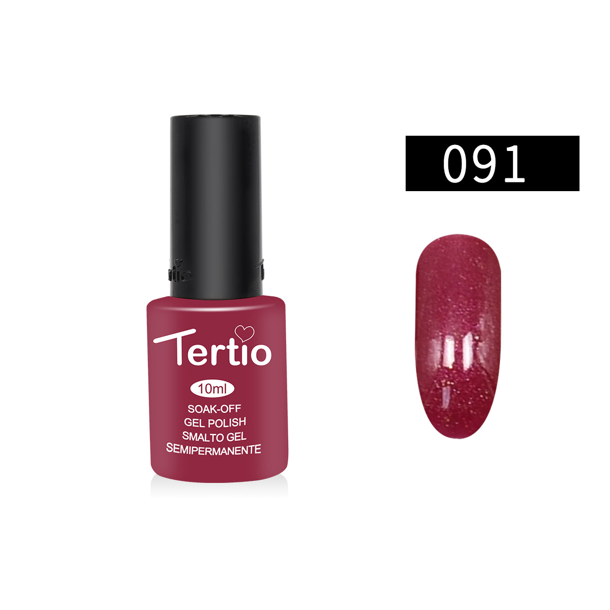 Semipermanente Semiperfect , bordeaux metallizzato - 91