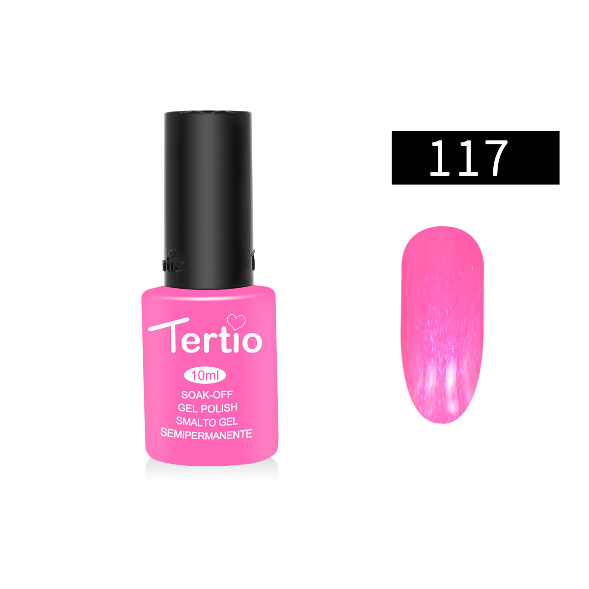 Semipermanente Semiperfect , fuxia glitter - 117