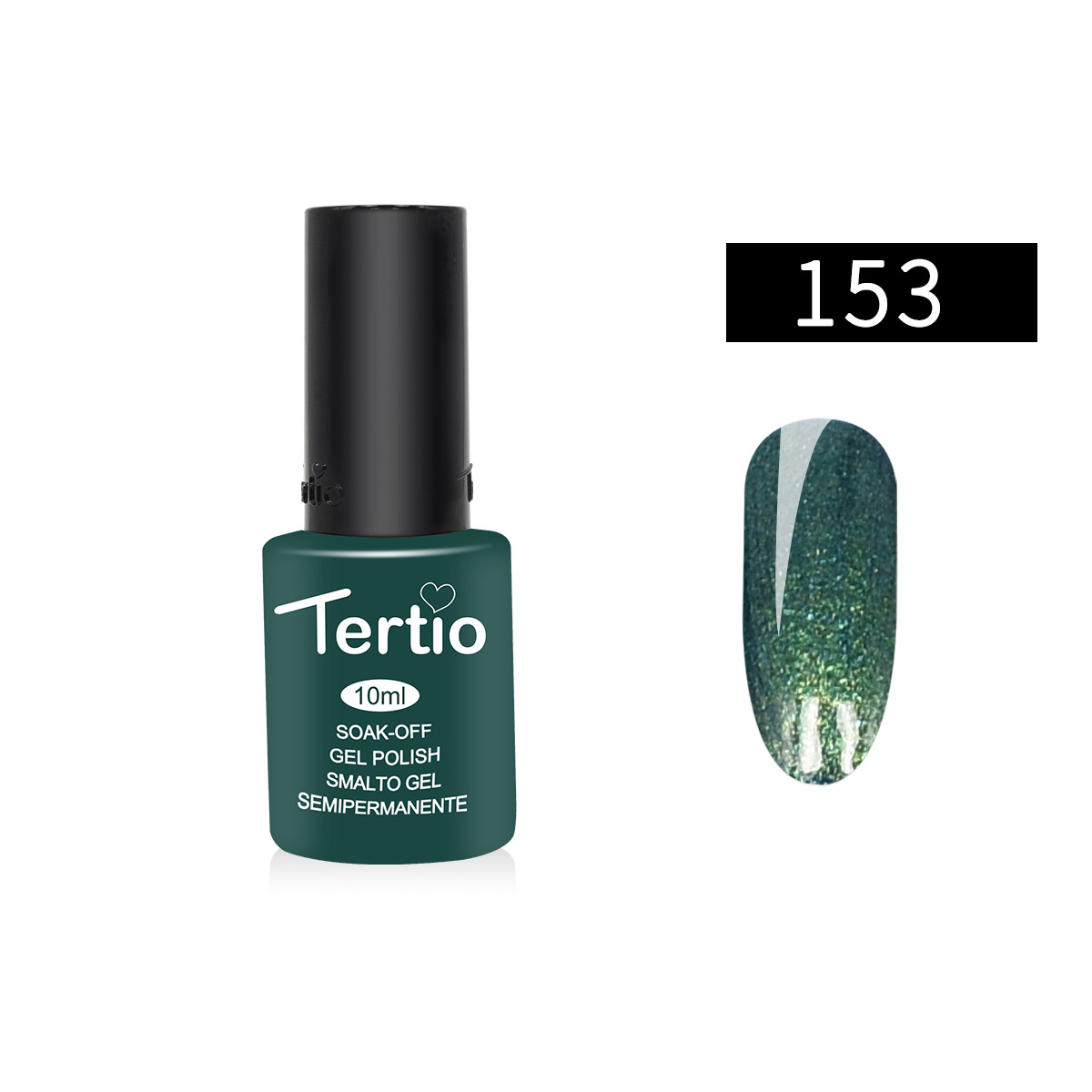 Semipermanente Semiperfect , verde metallizzato - 153