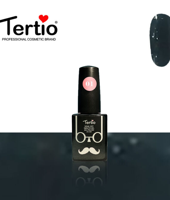 Semipermanente Baffo,  verde scuro glitter – 70