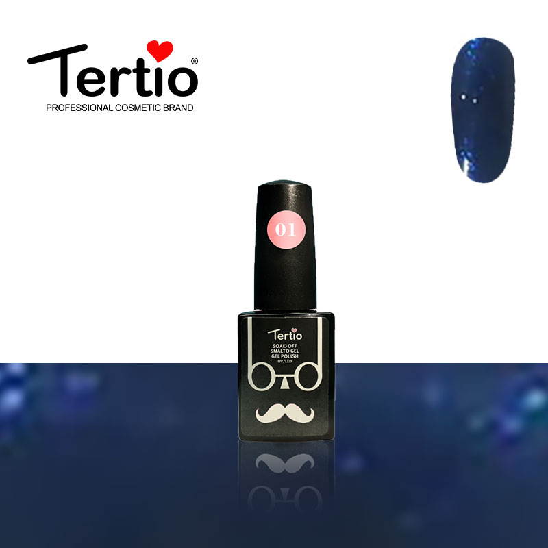 Semipermanente Baffo, blue glitter - 71