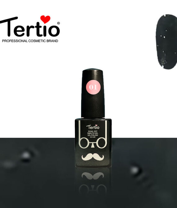 Semipermanente Baffo,  nero glitter oro – 72