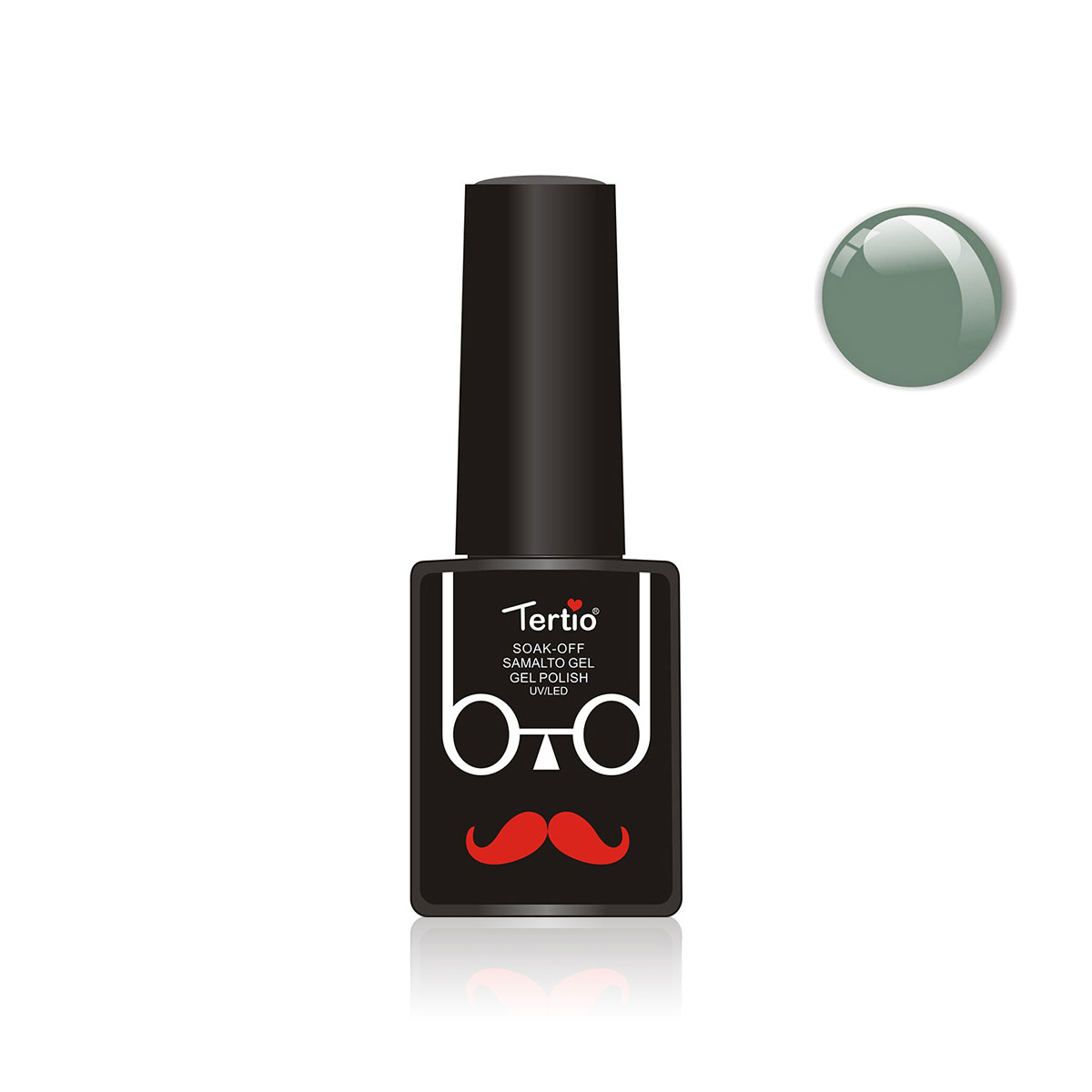 Semipermanente Baffo, verde - 130