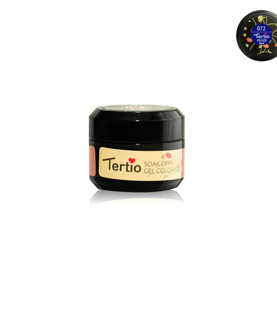 Gel colore semipermanente in barattolino nero 8ml NR.72