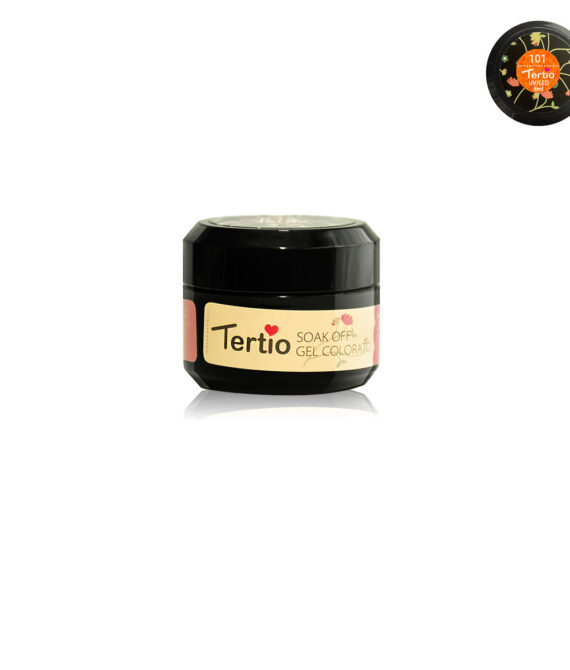 Gel colore semipermanente in barattolino nero 8ml NR.101