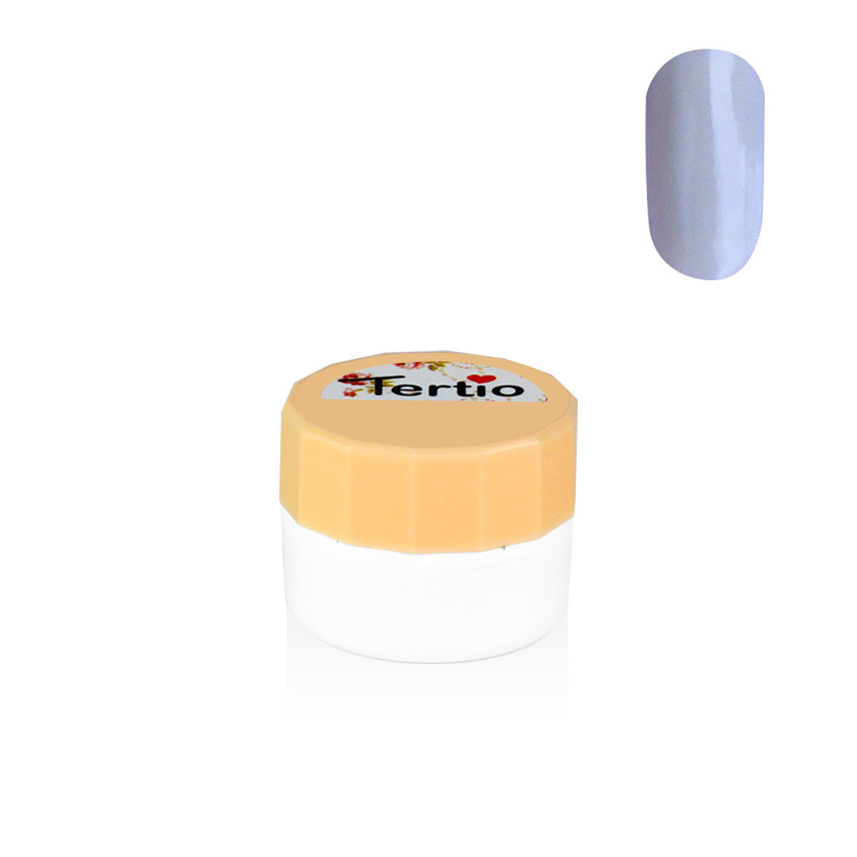Gel colore semipermanente in barattolino bianco 8ml , grigio-10