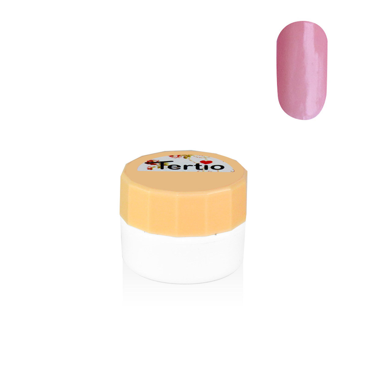 Gel colore semipermanente in barattolino bianco 8ml , rosa-26