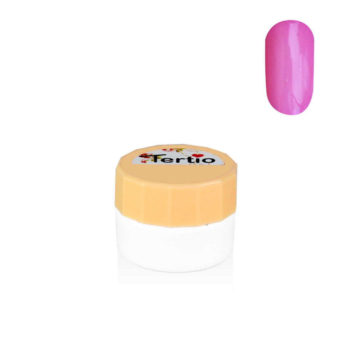 Gel colore semipermanente in barattolino bianco 8ml , fuxia-62