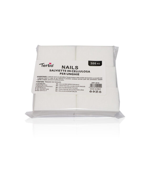 Salviette in cellulosa per unghie – 300PZ