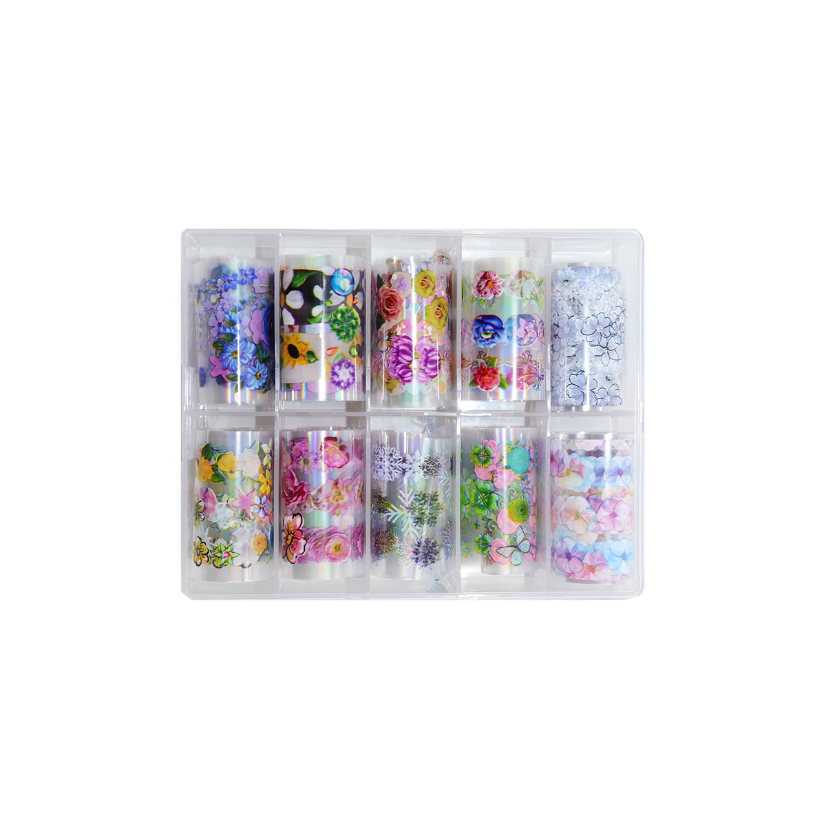 Foil per decorazione trasferibile fiori