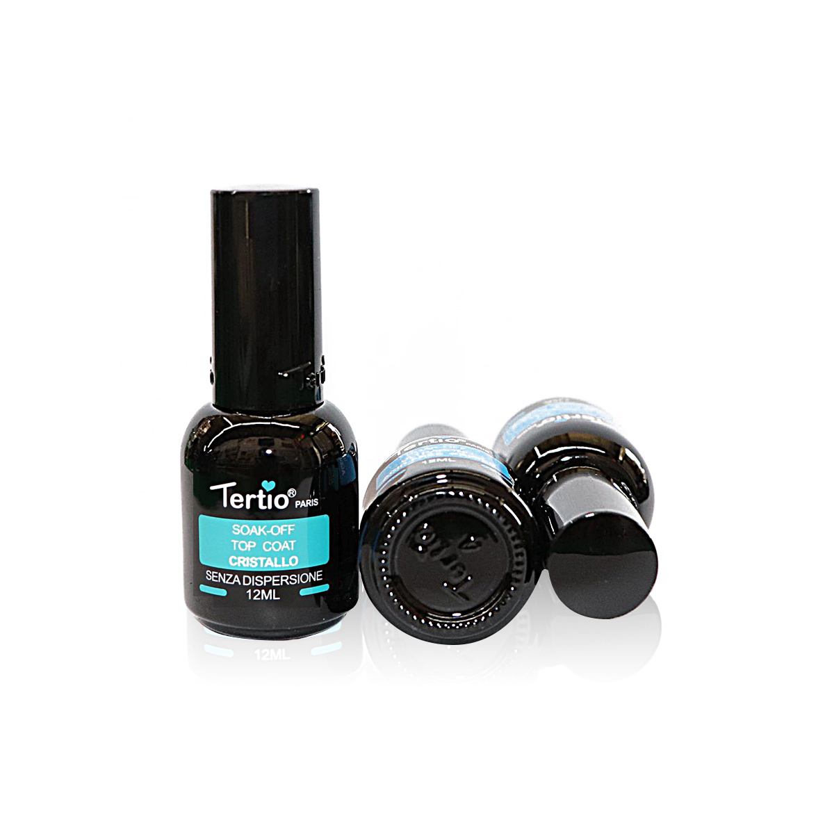 TOP COAT CRISTALLO SOAK OFF TERTIO 12ml - immagine 2