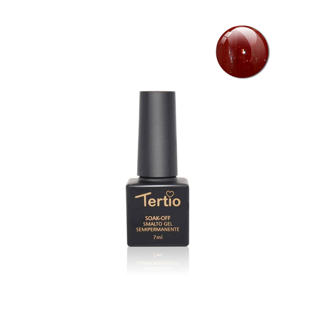 025. Cubetto 7ml Magenta Glitterato