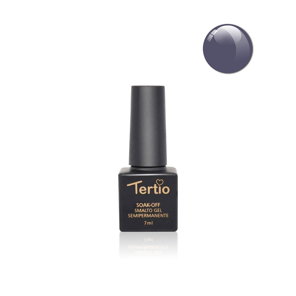 048. Cubetto 7ml Grigio Medio