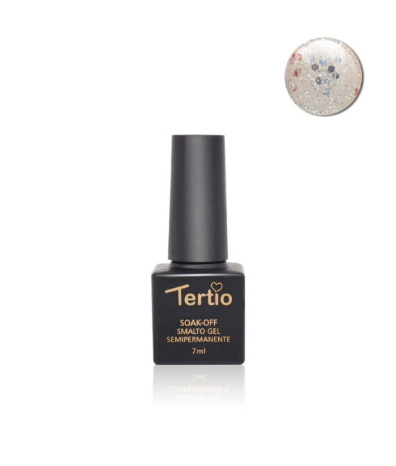 079. Cubetto 7ml Grigio Glitterato