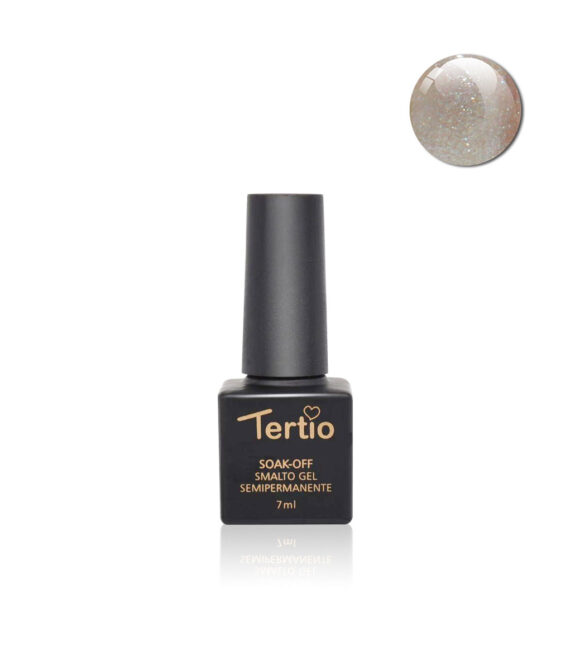 088. Cubetto 7ml Argento Brunito Glitterato
