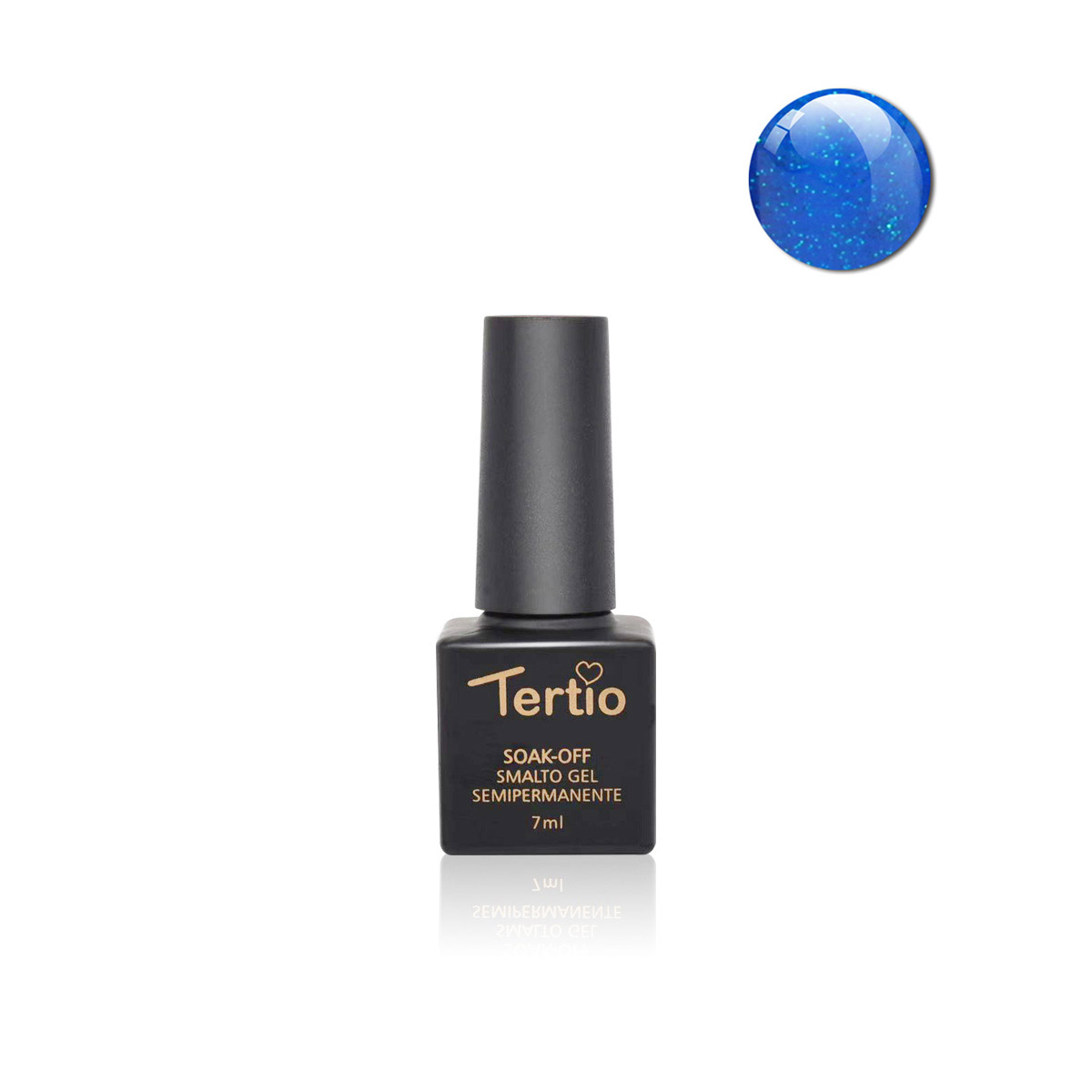 101. Cubetto 7ml Blu Glitterato
