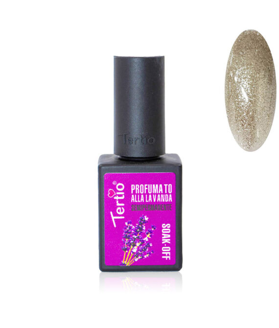 046. Lavanda 18ml Trasparente Glitterato Marrone