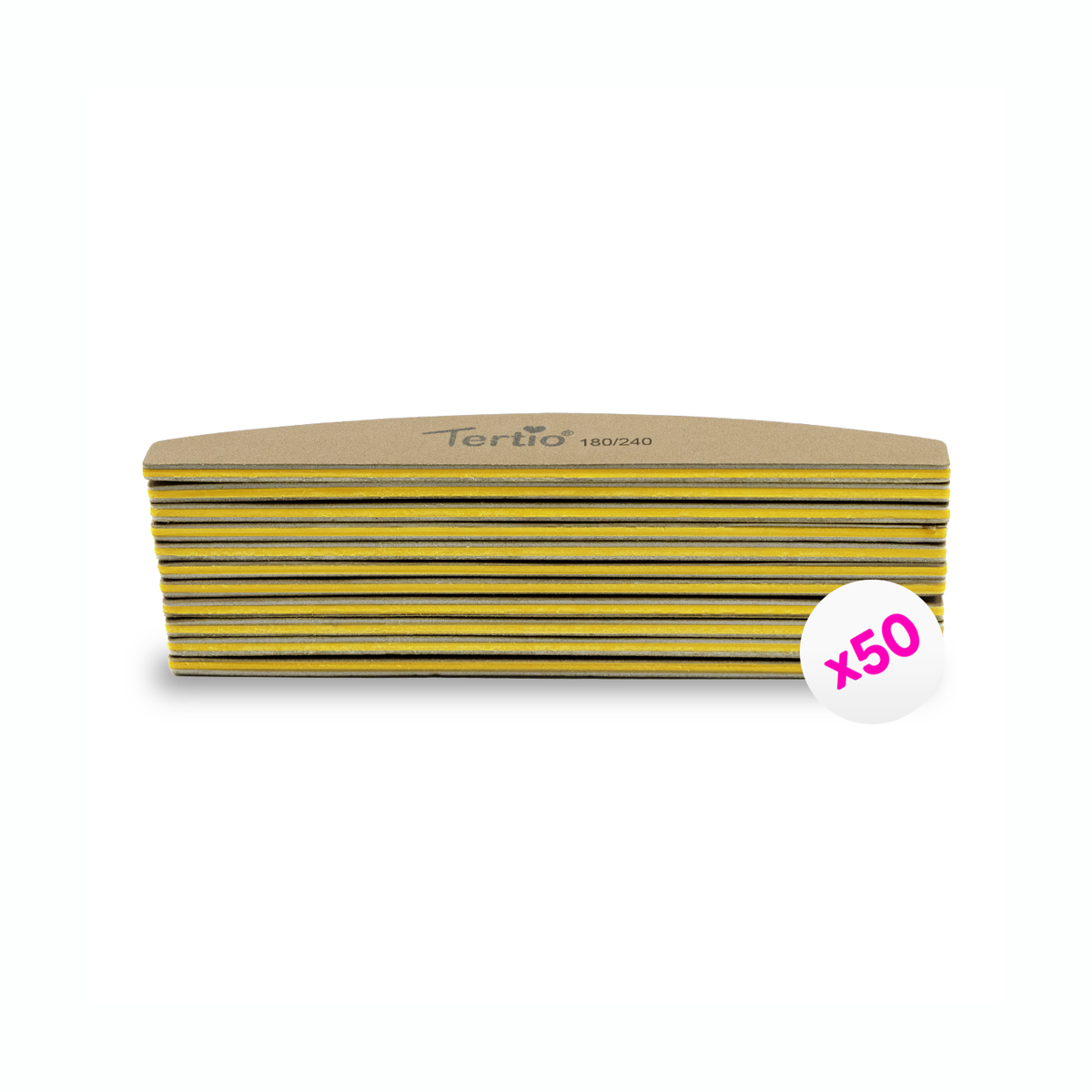 50PCS lime imbustate mezzaluna doppia 180/240