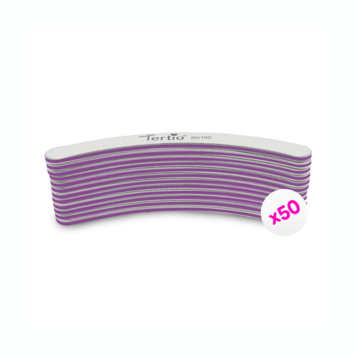 50PCS lime imbustate curva doppia 80/100