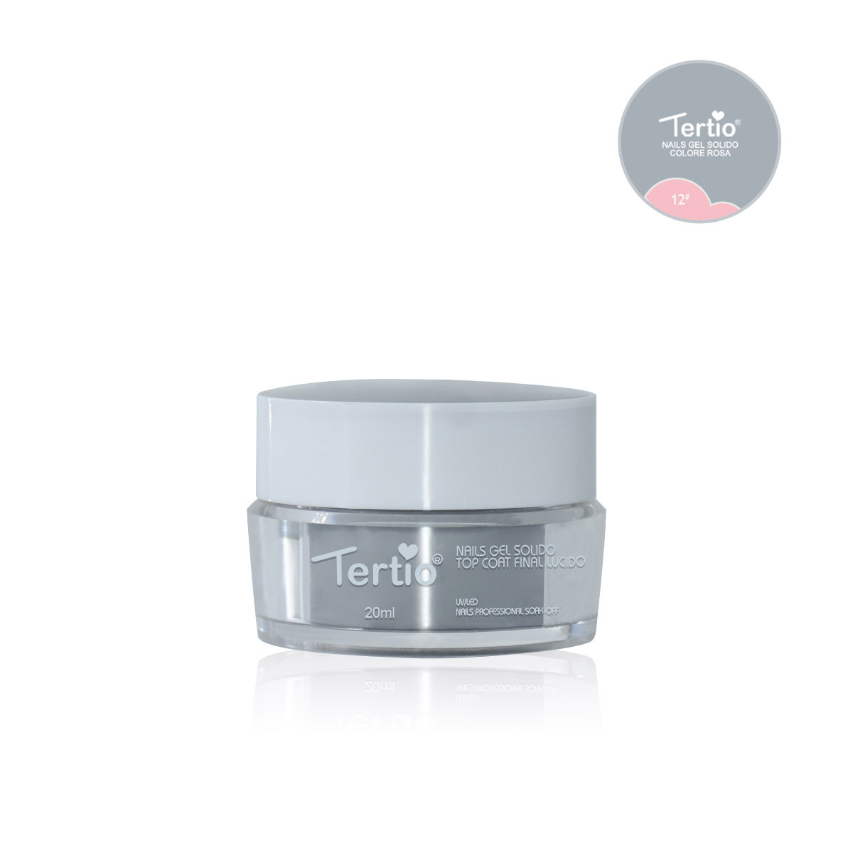 12. Gel Costruttore Solido Rosa 12# 20g