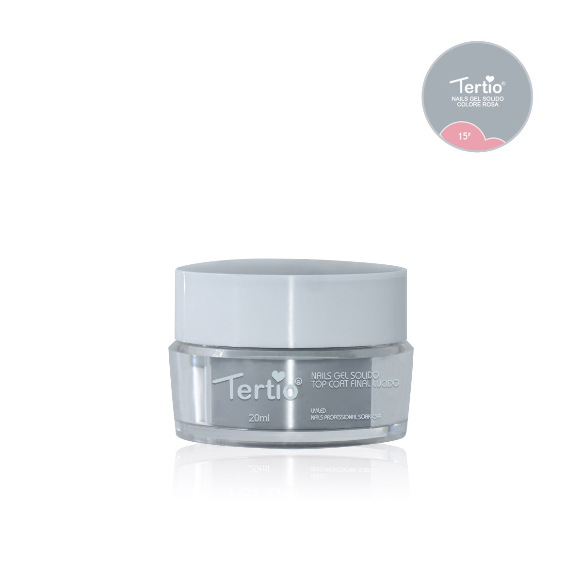 15. Gel Costruttore Solido Rosa 15# 20g