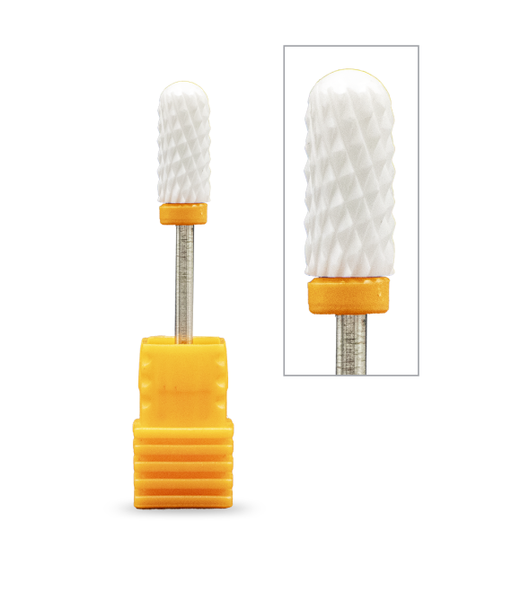 CER-006 Punta Cilindrica in Ceramica- Grana Molto Grossa +