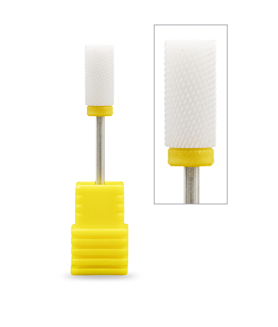 CER-011 Punta Cilindrica in Ceramica- Grana Extra Fine