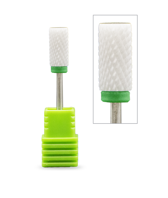 CER-014 Punta Cilindrica in Ceramica- Grana Grossa