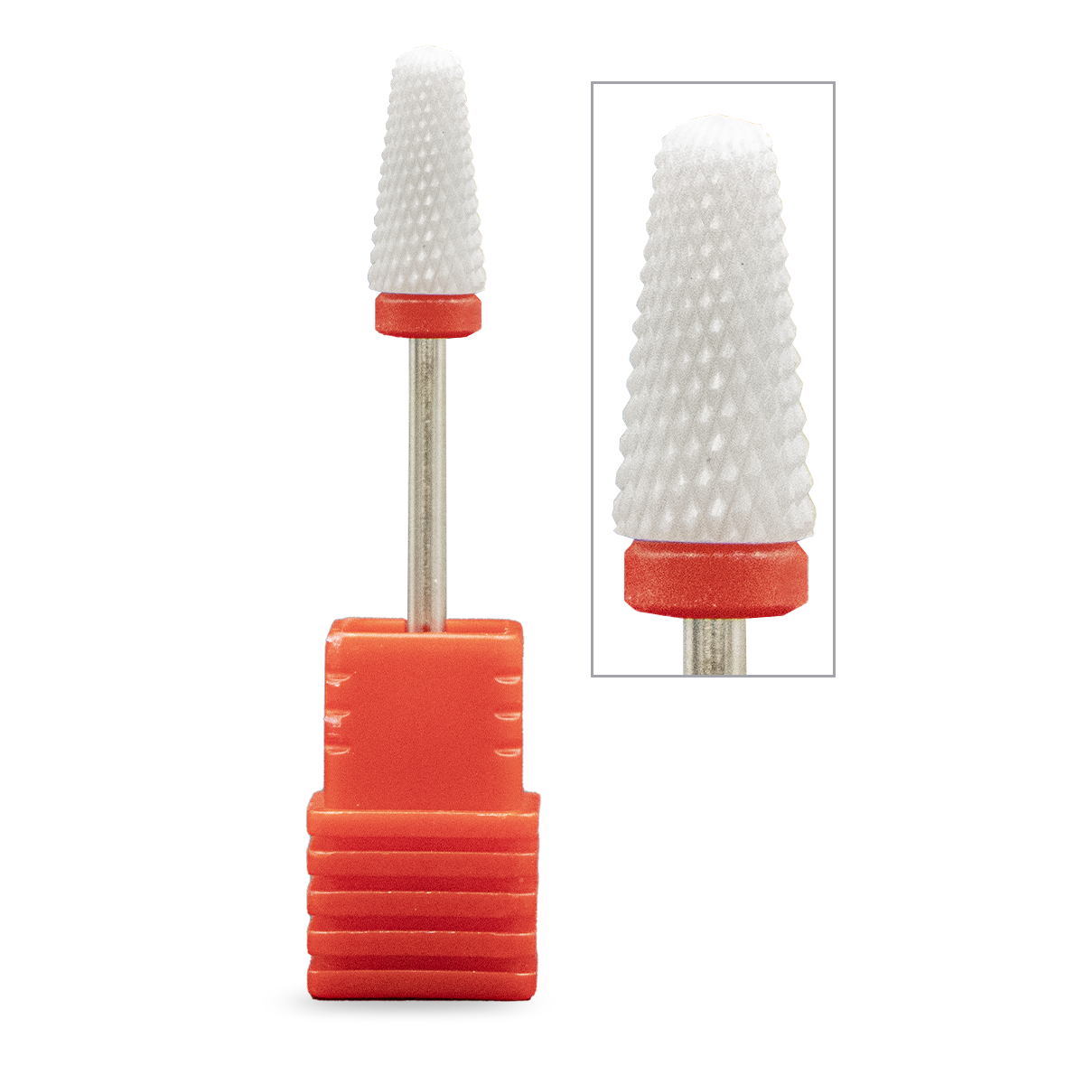 CER-042 Punta a Cono in Ceramica- Grana Fine