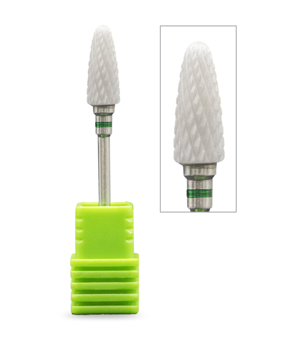 CER-057 Punta a Torcia in Ceramica- Grana Grossa