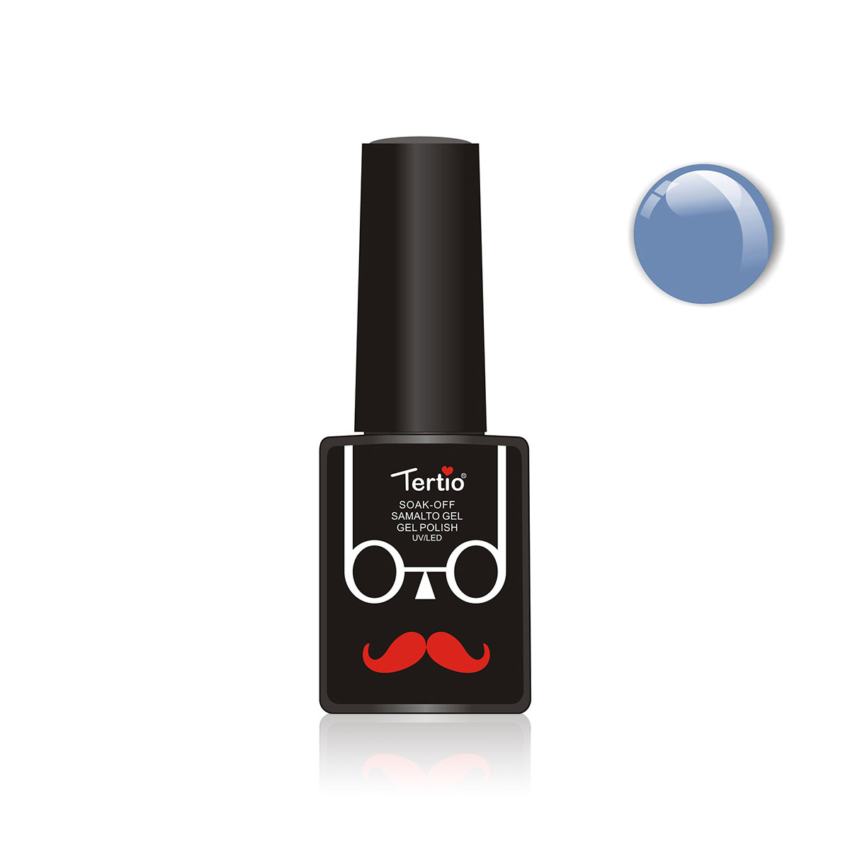 Semipermanente Baffo, blue - 105