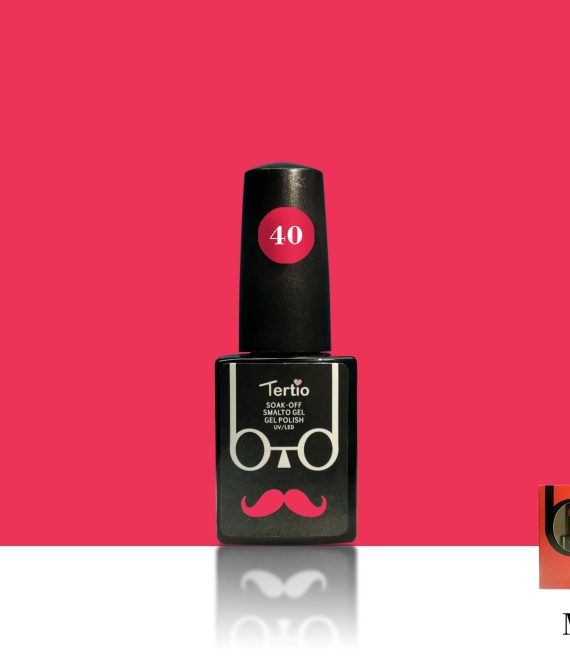 Semipermanente Baffo,  rosso- 40