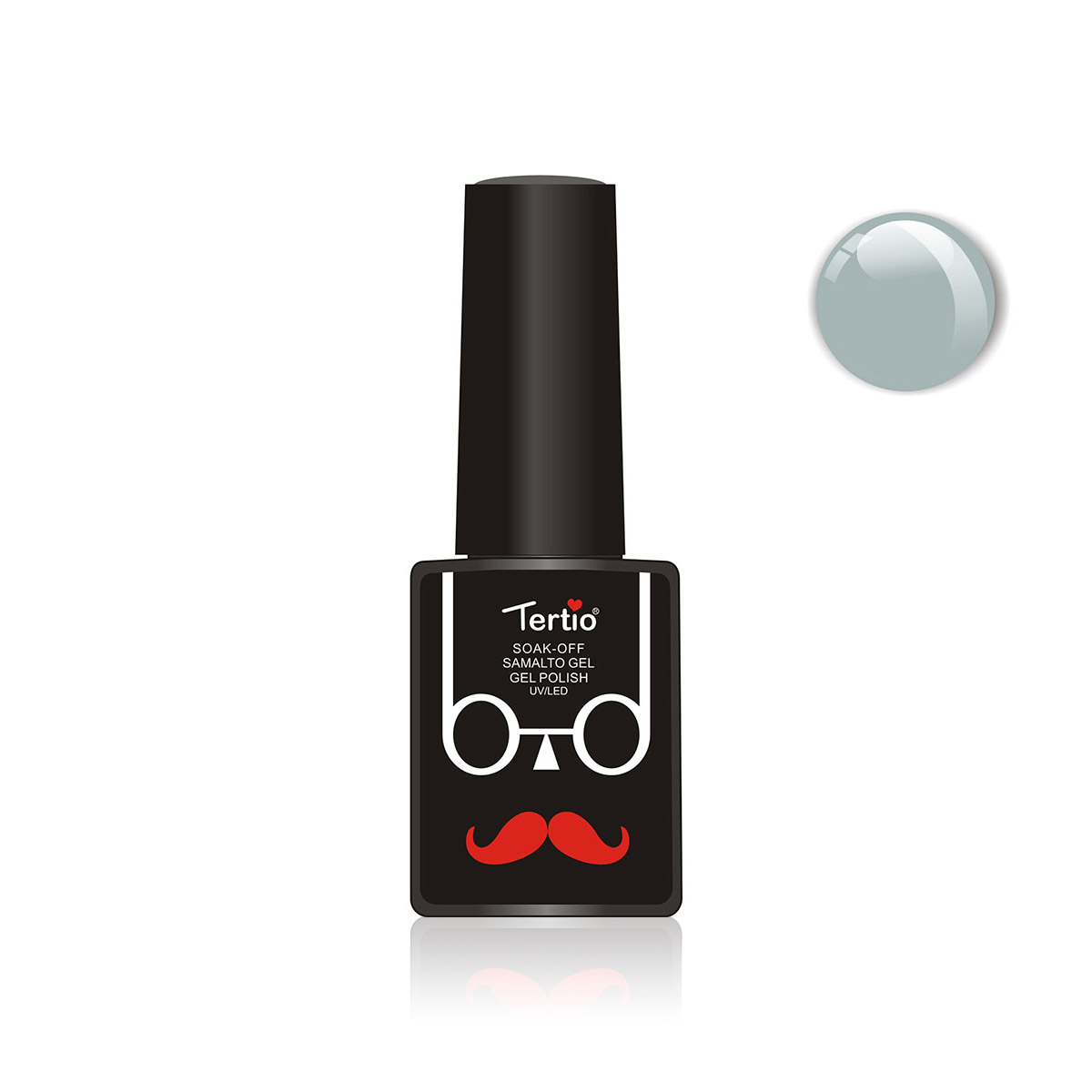 Semipermanente Baffo, grigio- 81