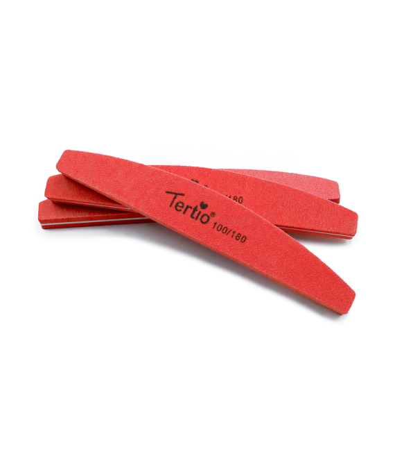Lima buffer boomerang rosso 3pcs